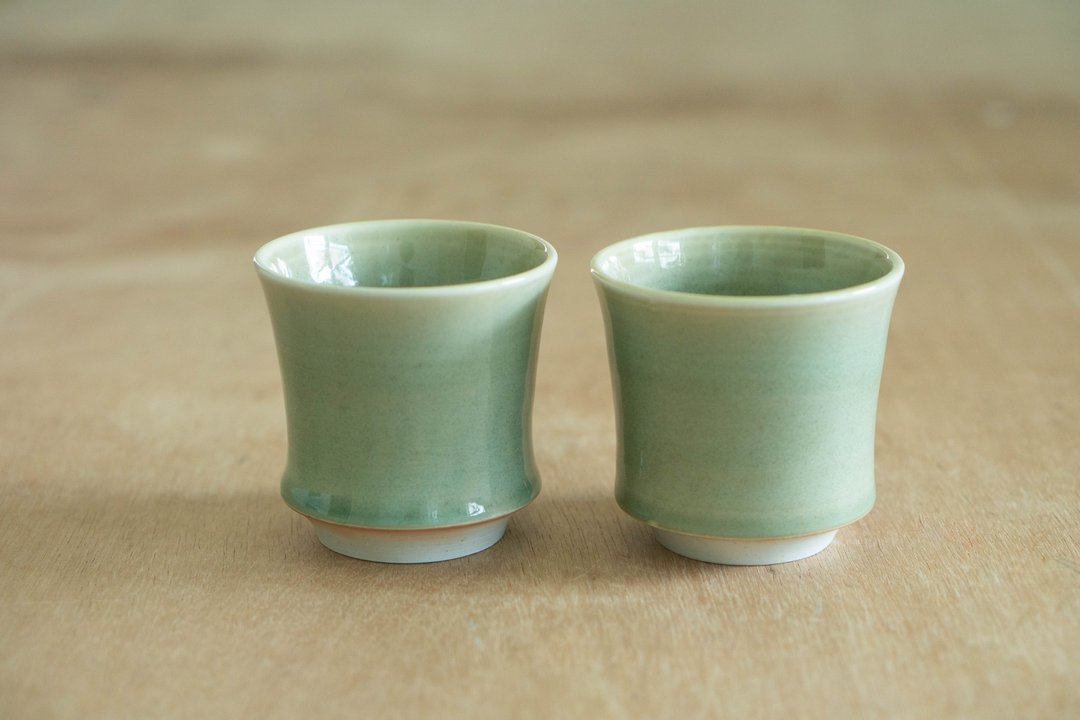 竹子造型茶杯 | 咖啡杯  随机出货 - 其他杯子 - 瓷 绿色