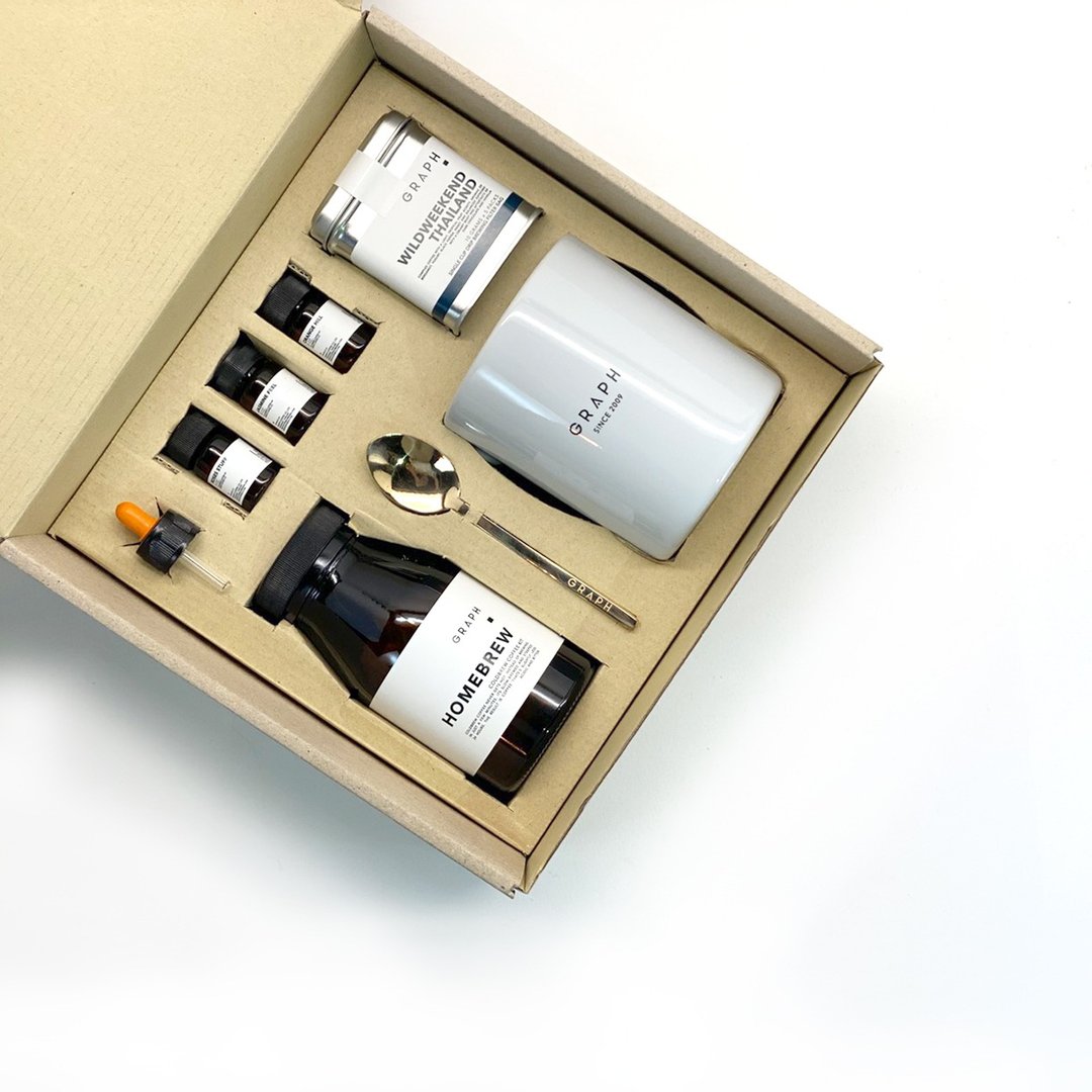 HOMEBREW KITS SET COLDBREW STARTER KITS no.3 - 咖啡 - 玻璃 多色