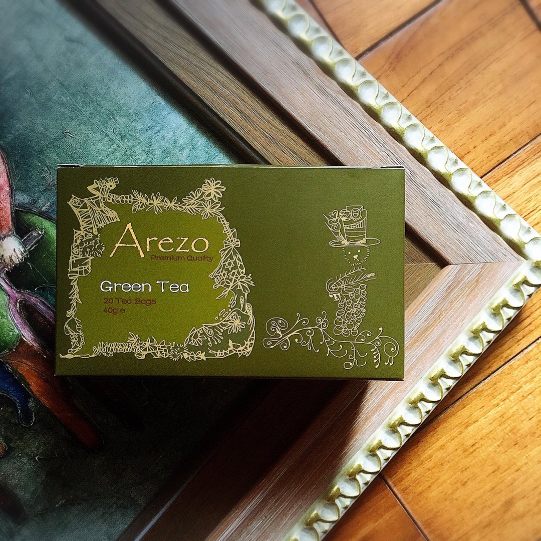 Arezo 绿茶 (SGS 欧盟457项农药检验, 合格) 20入 - 茶 - 新鲜食材 绿色