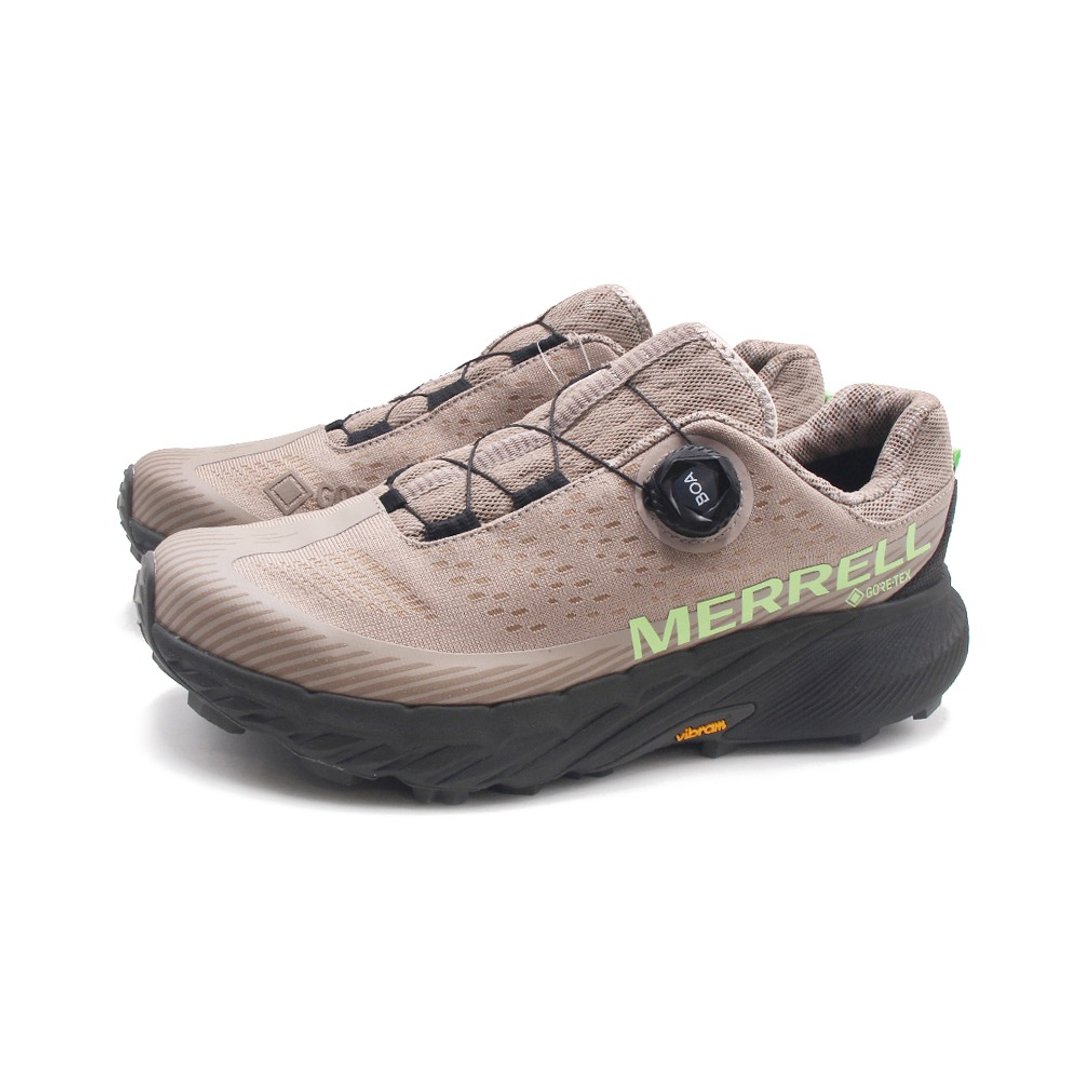 MERRELL AGILITY PEAK 5 BOA GTX轻量户外防水运动鞋 男鞋-浅咖色 - 男款运动鞋/球鞋 - 防水材质 