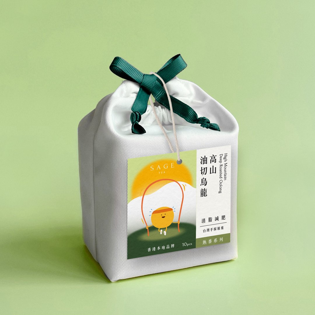 Sage Tea  台湾高山油切乌龙茶 补充装茶包 (15入) - 茶 - 新鲜食材 白色