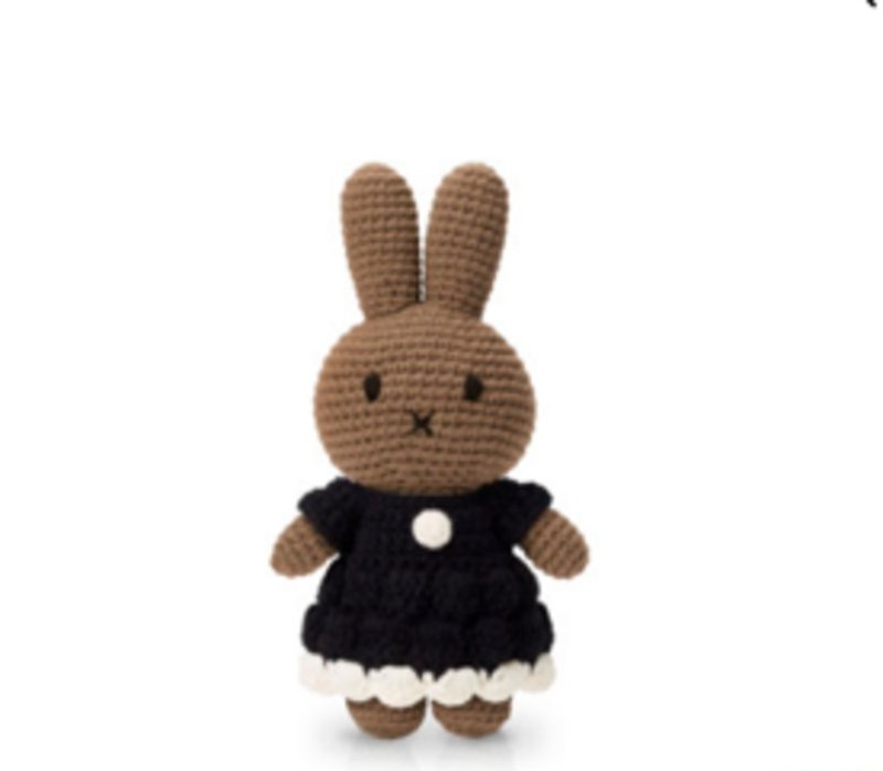 Melanie 手工制黑色裙 - 玩具/玩偶 - 棉．麻 多色