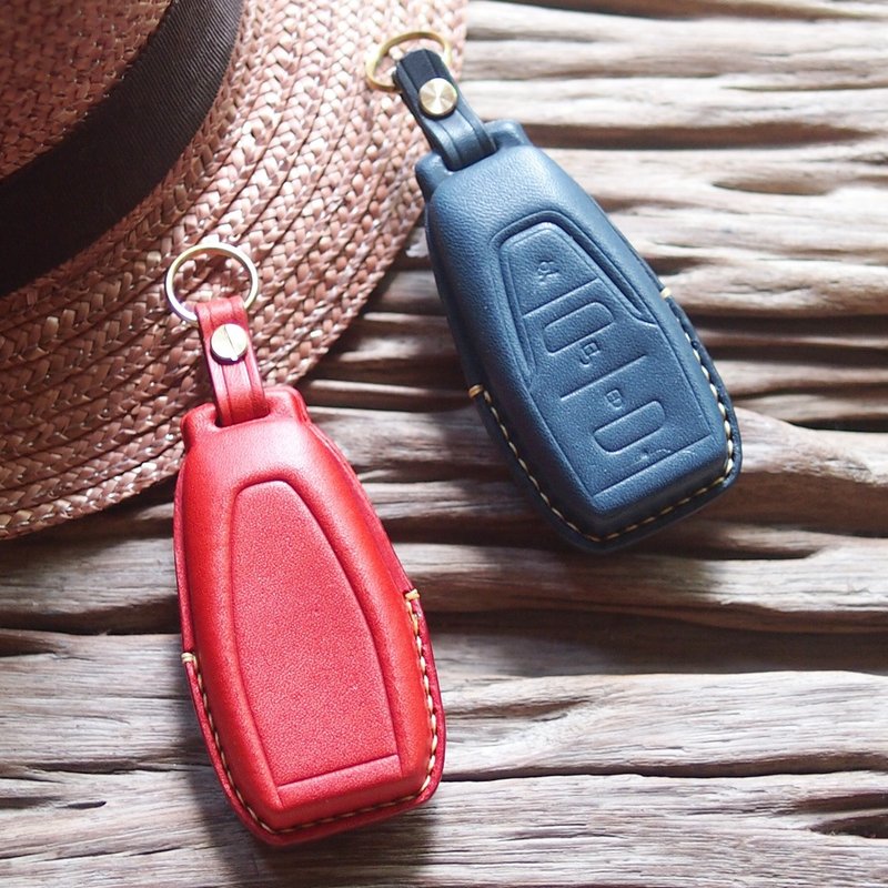 奥斯顿马丁 Aston Martin DB9 DB11 汽车钥匙皮套 日本制牛皮 - 钥匙链/钥匙包 - 真皮 