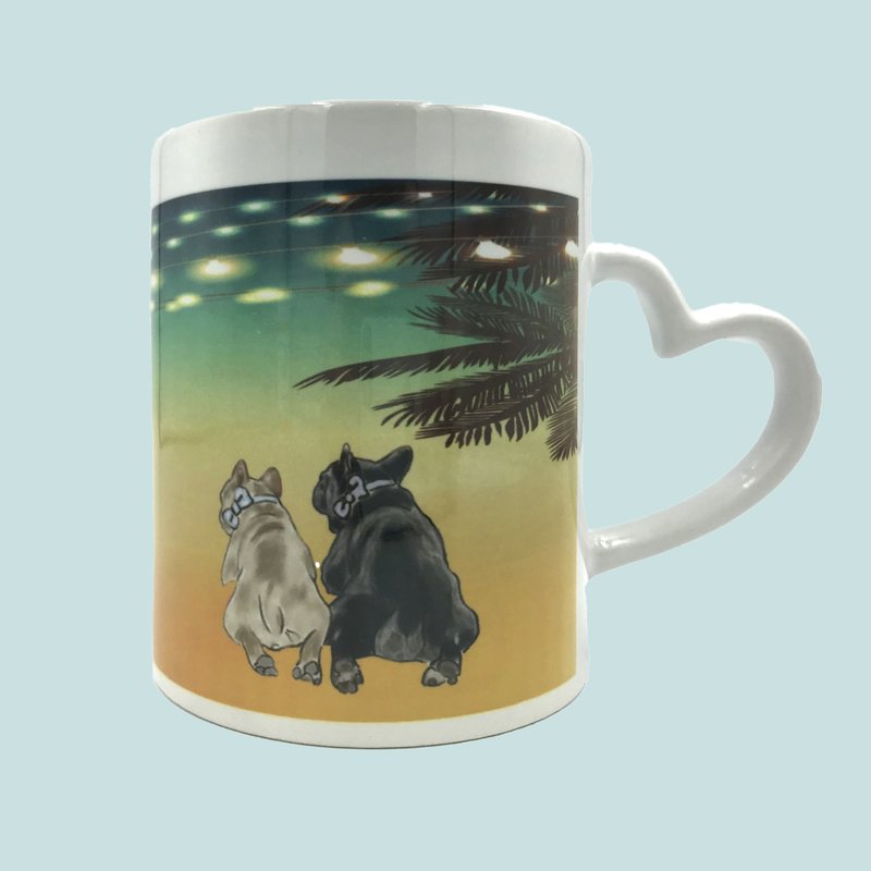 【定制化】陶瓷马克杯 | 礼物 | 图案只供参考 - 咖啡杯/马克杯 - 陶 