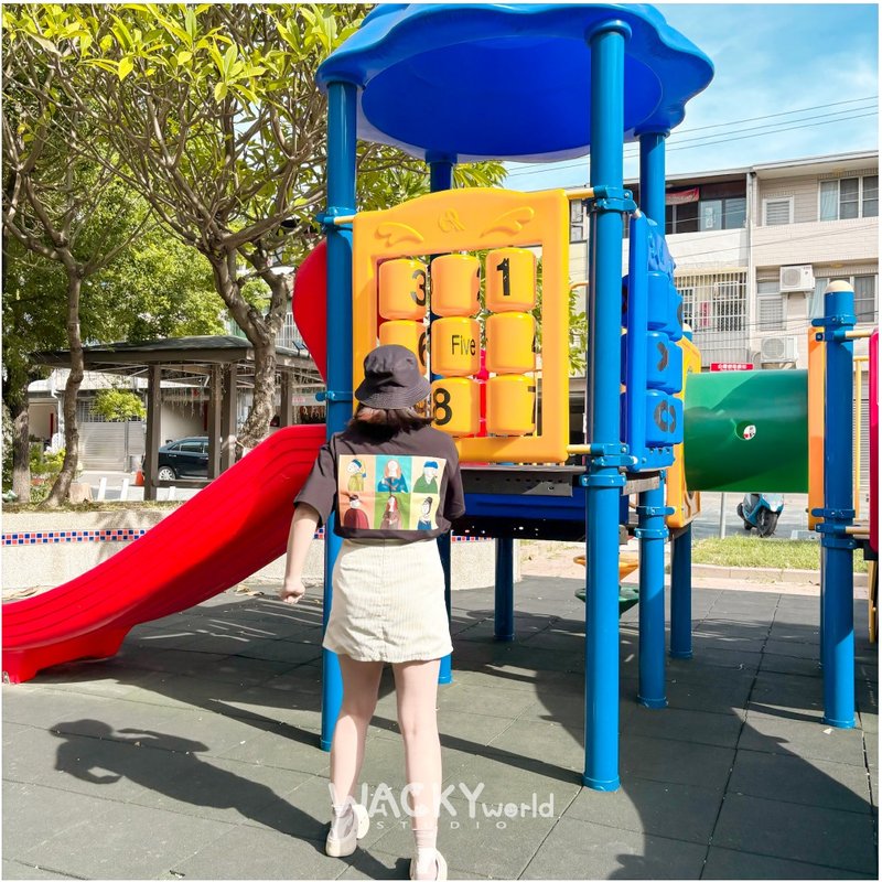 多色可选 恶搞文艺复兴创作 T-Shirt 恶搞名画 原创 宽版 设计 - 中性连帽卫衣/T 恤 - 棉．麻 