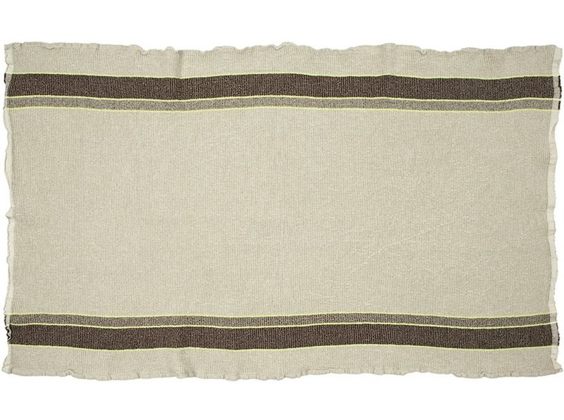 麻浴巾挂环 65 x 120 厘米 - 卫浴用品 - 亚麻 灰色