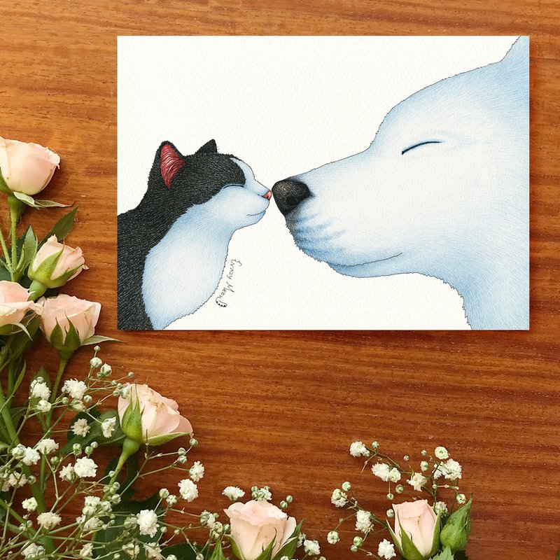 【猫疯子】明信片(81) - 卡片/明信片 - 纸 多色