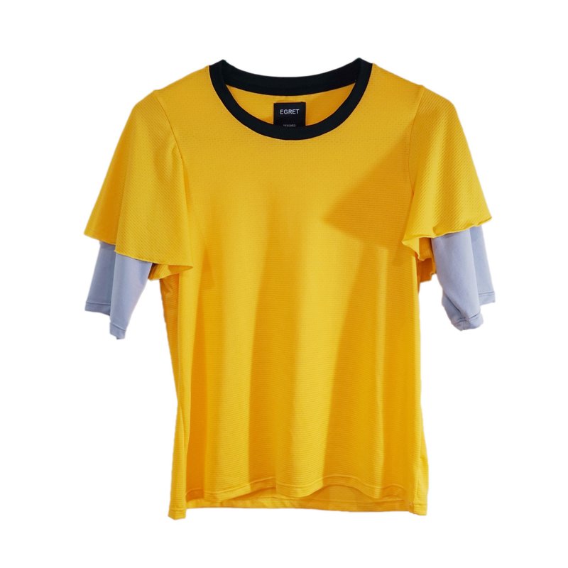 EGRET 飘飘上衣 - 女装运动衣 - 其他人造纤维 黄色