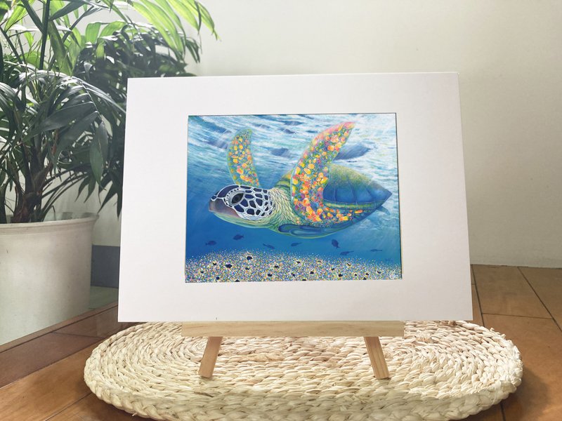沉静在彩色世界 l 艺术微喷 l 限量版画 Giclée Art Print - 海报/装饰画/版画 - 纸 多色