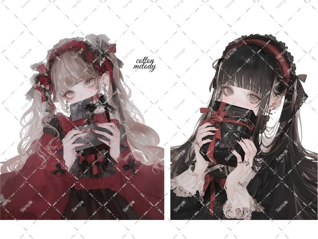 原创贴纸 No.7100 人物贴纸 原创贴纸 人物贴纸 女孩贴纸 原创人物贴纸 - 贴纸 - 纸 