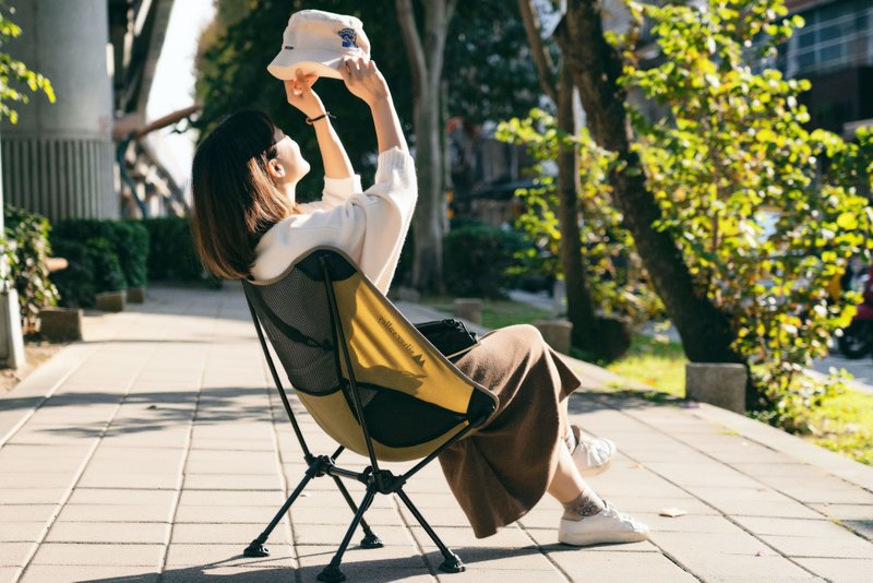 Silver Valley 极轻量铝合金户外露营折叠椅 - 军绿 - 露营用品 - 铝合金 