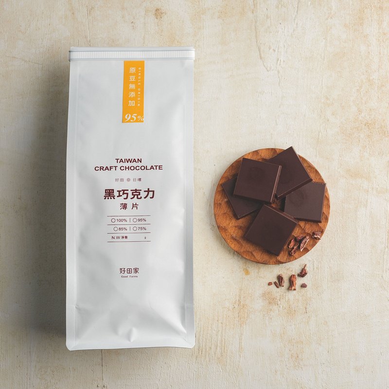 【经济包】薄片黑巧克力 - 50入/固定规格选择 - 巧克力 - 新鲜食材 咖啡色