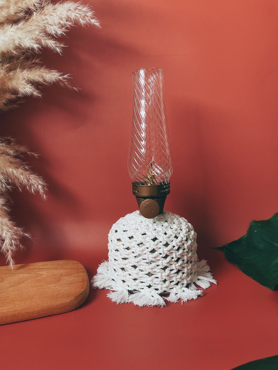 macrame 手工編織瓦斯罐套 瓦斯罐罩 高山瓦斯罐套 露營美學 - 摆饰 - 棉．麻 