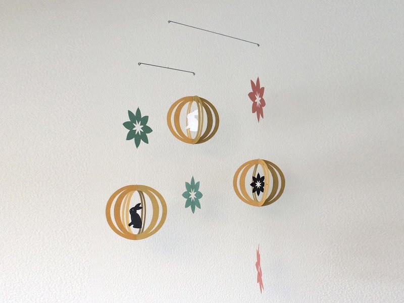 Mobile Rabbit Part 1 - 墙贴/壁贴 - 纸 多色