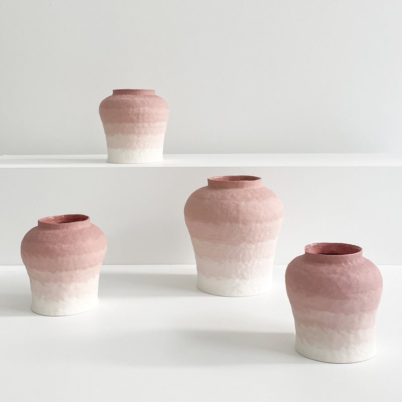 STUDIO HA SHIN-HYEOK 罐子系列 - 摆饰 - 陶 粉红色