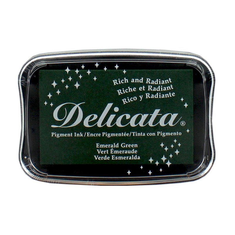 【TSUKINEKO 日本月猫】水性金属印台 森林绿 - 插画/绘画/写字 - 塑料 绿色