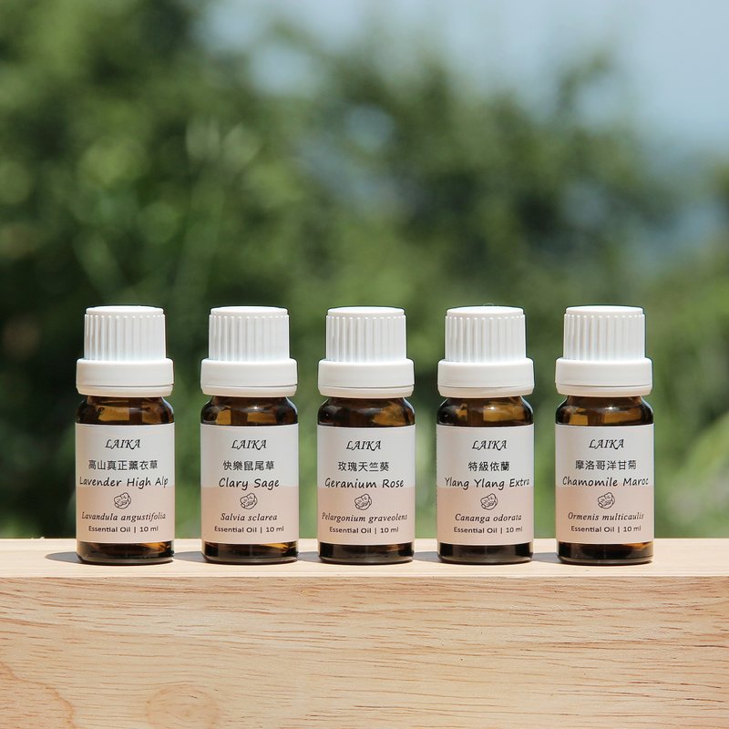单方精油 - 花香调 6款 真正薰衣草 天竺葵 鼠尾草 依兰 洋甘菊 - 香薰/精油/线香 - 精油 粉红色