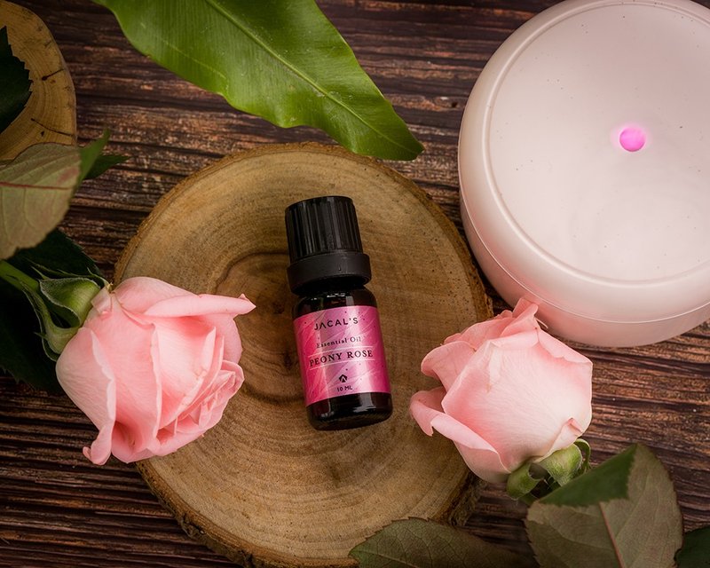 JACAL'S牡丹玫瑰精油(水氧机)10ml - 香薰/精油/线香 - 玻璃 粉红色