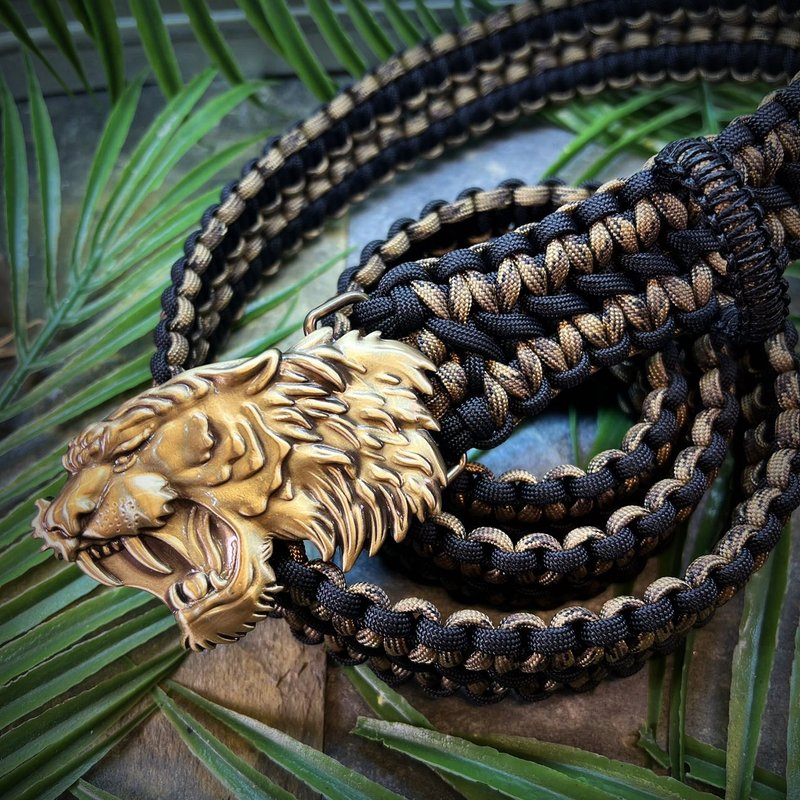 STRING MAN伞绳士-伞绳腰带Paracord 虎啸腰带 - 皮带/腰带 - 尼龙 