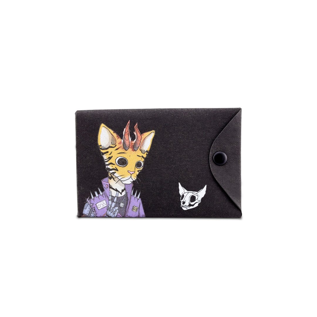 ion-CARDholder 银离子抗菌卡片套 - Cets on Creck -Devil - 名片夹/名片盒 - 其他材质 