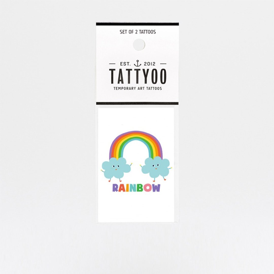 欢乐彩虹 刺青纹身贴纸 | TATTYOO - 纹身贴 - 纸 多色