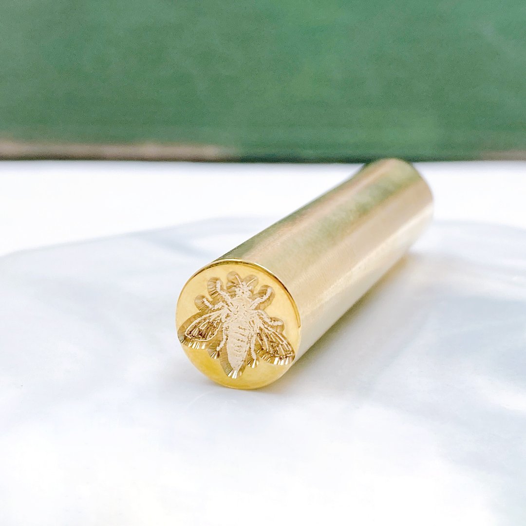 小蜜蜂 迷你封蜡章 - 印章/印台 - 铜/黄铜 金色