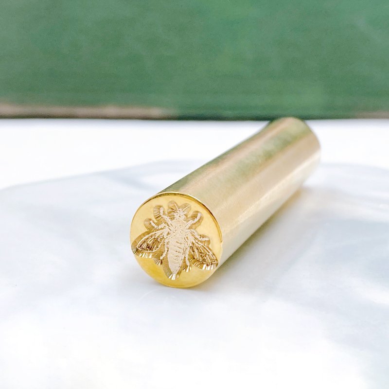 小蜜蜂 迷你封蜡章 - 印章/印台 - 铜/黄铜 金色