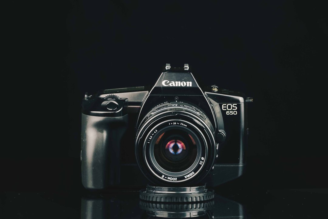 Canon EOS 650+SIGMA 28-70mm F=3.5-4.5 #5053 #135底片相机 - 相机 - 其他金属 黑色