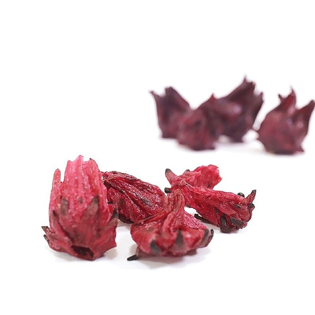 【T86悦察苑】洛神花脆片x2包-台湾洛神制成饼干 - 零食/点心 - 新鲜食材 红色