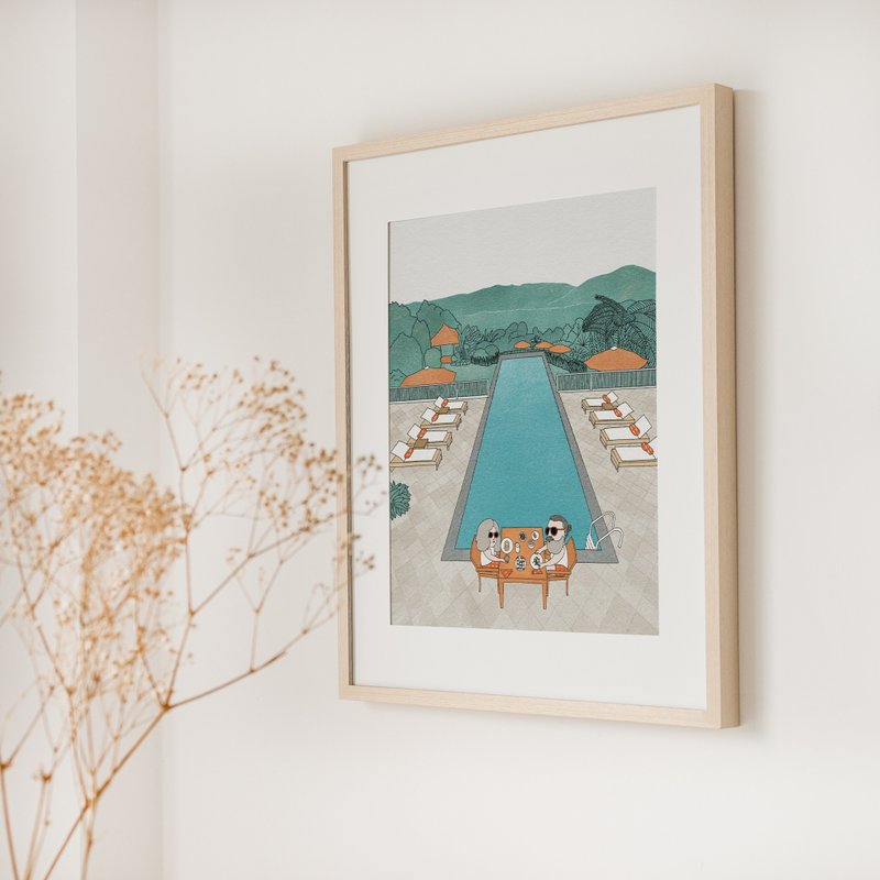 沉默 | 艺术印刷 | A3 | A4 | malut - 海报/装饰画/版画 - 纸 