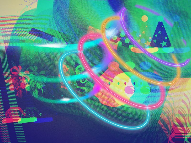 賑やかクリスマス加工フォト - 其他数码设计 - 其他材质 