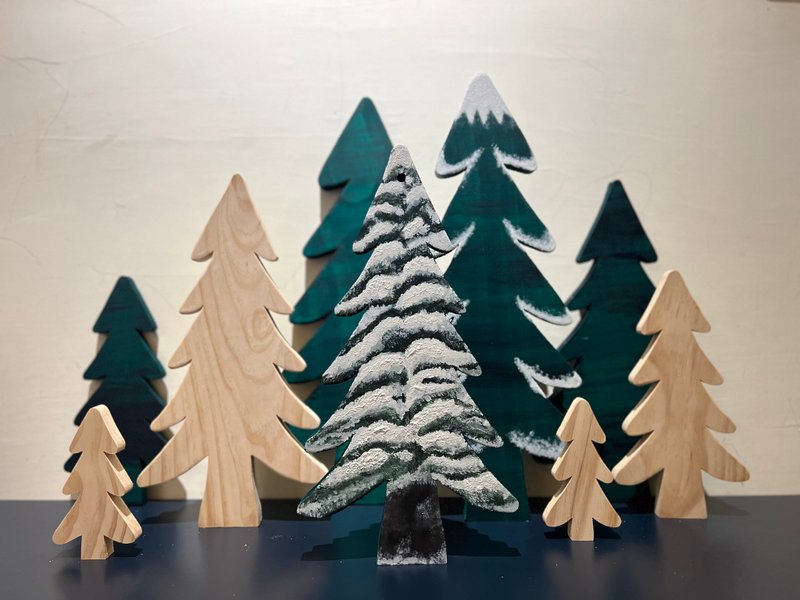 壁挂式树形DIY彩绘材料包 - 插画/绘画/写字 - 木头 