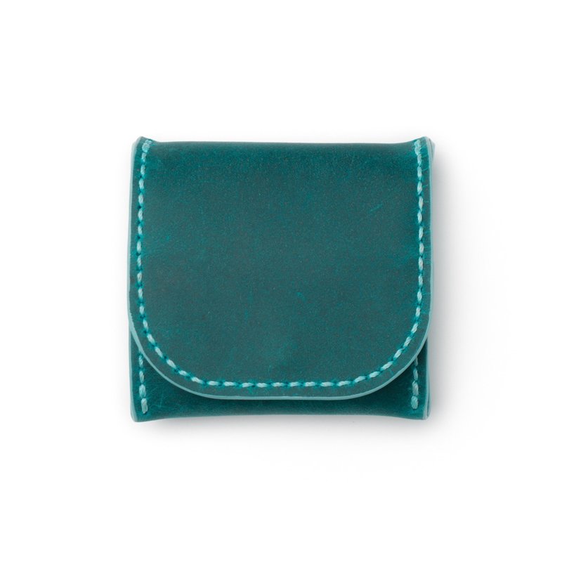 DIY材料包 真皮小巧零钱盒 M1-072 - 皮件 - 真皮 蓝色