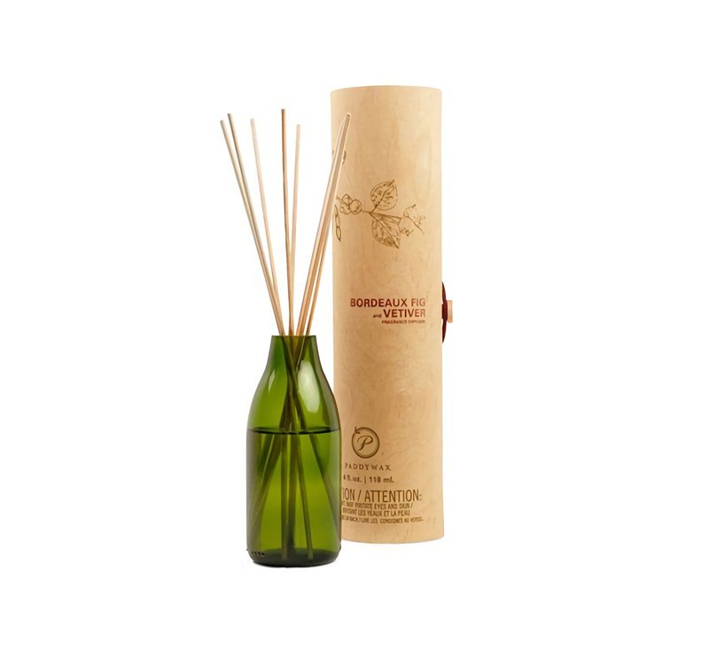Paddywax Bordeaux Fig&Vetiver Eco Aromatherapy波尔多香根扩香 - 香薰/精油/线香 - 其他材质 绿色