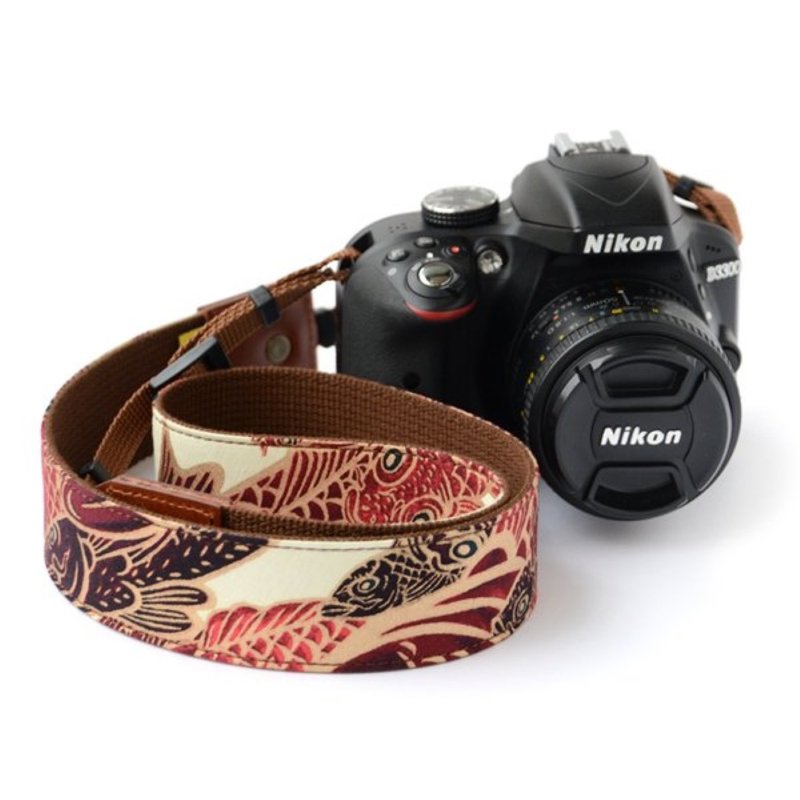 相机肩带 - Red Carp - 相机背带/脚架 - 真皮 红色