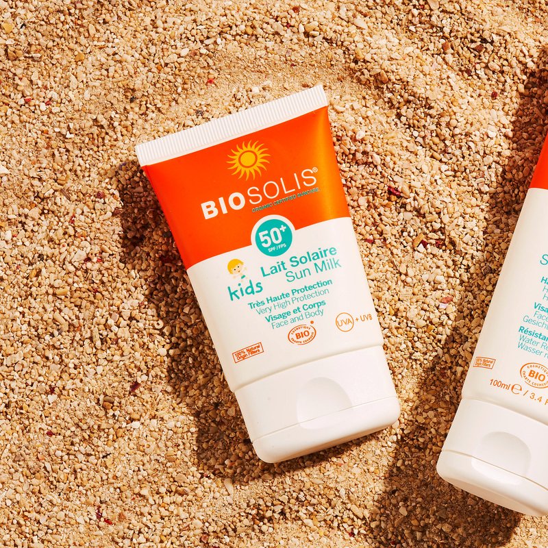 即期优惠【比利时 BIOSOLIS】宝贝高效物理防晒乳 SPF50+  50ml - 防晒 - 浓缩/萃取物 白色