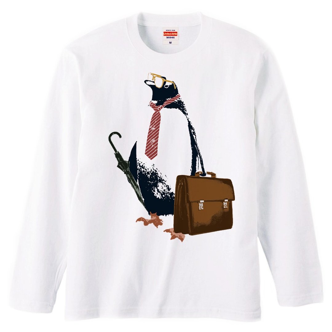 Long sleeve t-shirt - 男装上衣/T 恤 - 棉 白色