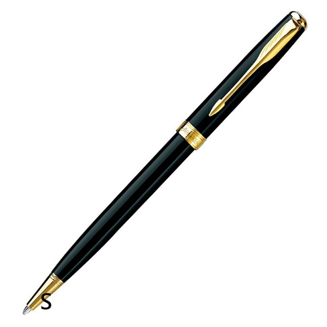 PARKER 08 丽雅黑金夹 原子笔 - 圆珠笔/中性笔 - 其他金属 黑色