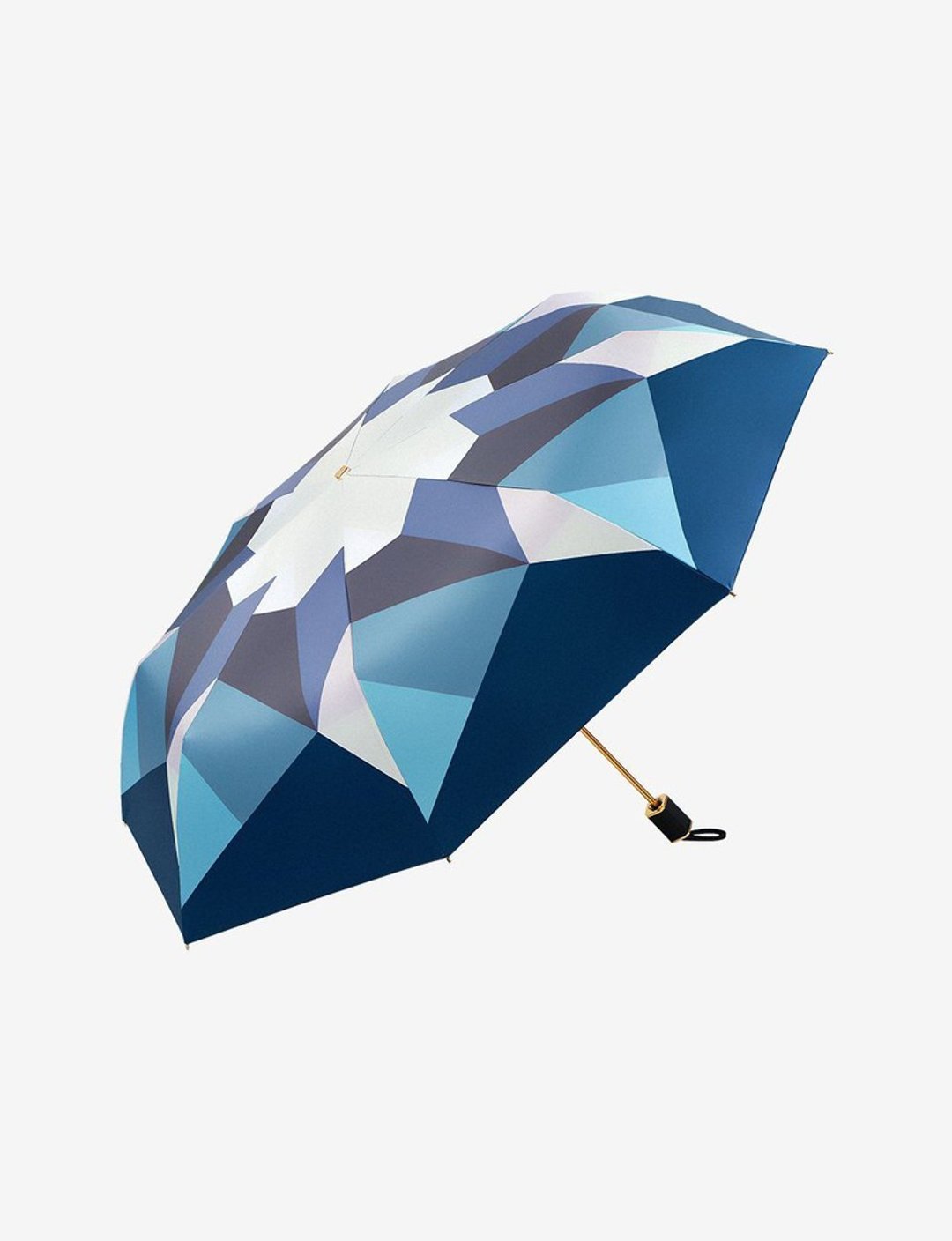 Boy 折叠雨伞 - BY3052 Mosaic - Indigo 魅蓝 (FO) - 雨伞/雨衣 - 其他材质 蓝色
