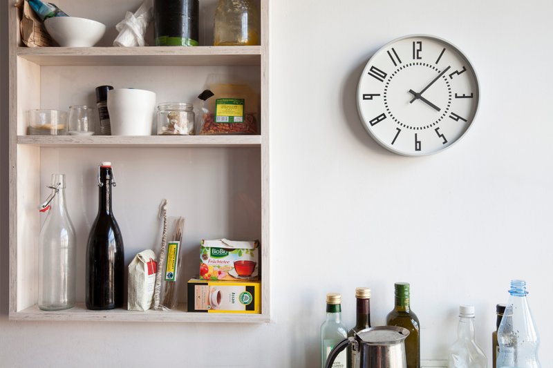 Lemnos Eki 时钟 - 白 - 时钟/闹钟 - 其他金属 白色