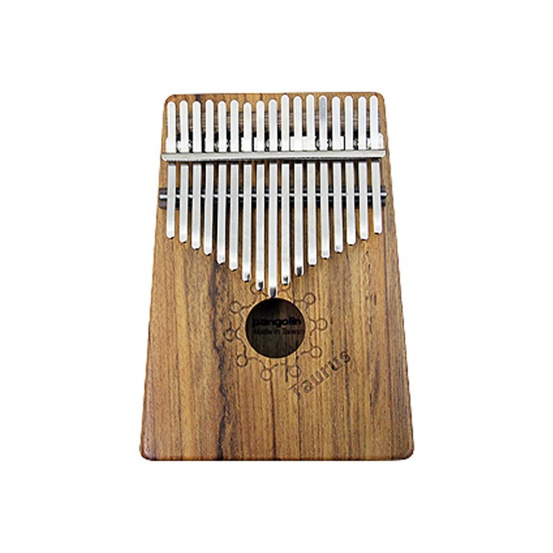 十二星座柚木卡林巴琴 金牛座 送调音器+软盒+透明琴架 - 吉他/乐器 - 木头 咖啡色