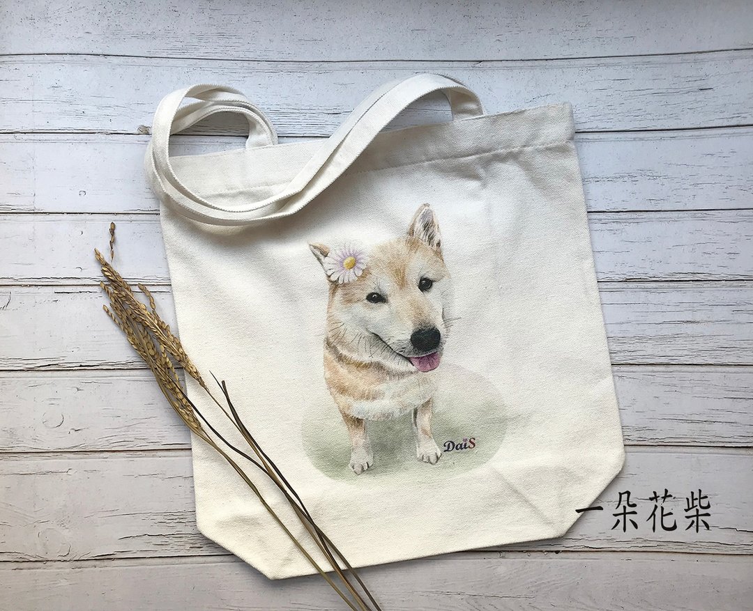 手提帆布袋 - 手提包/手提袋 - 棉 