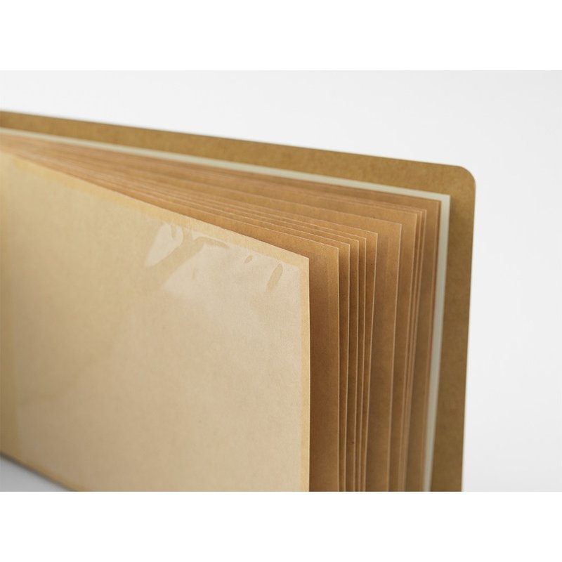 Spiral Ring Notebook B6 - 口袋相片夹 - 相簿/相册 - 纸 卡其色