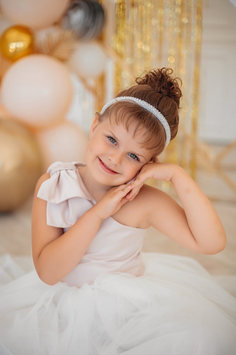 薄纱花蕾丝女孩连衣裙 适合婚礼 生日 音乐会等。 - 童装礼服/连衣裙 - 其他材质 多色