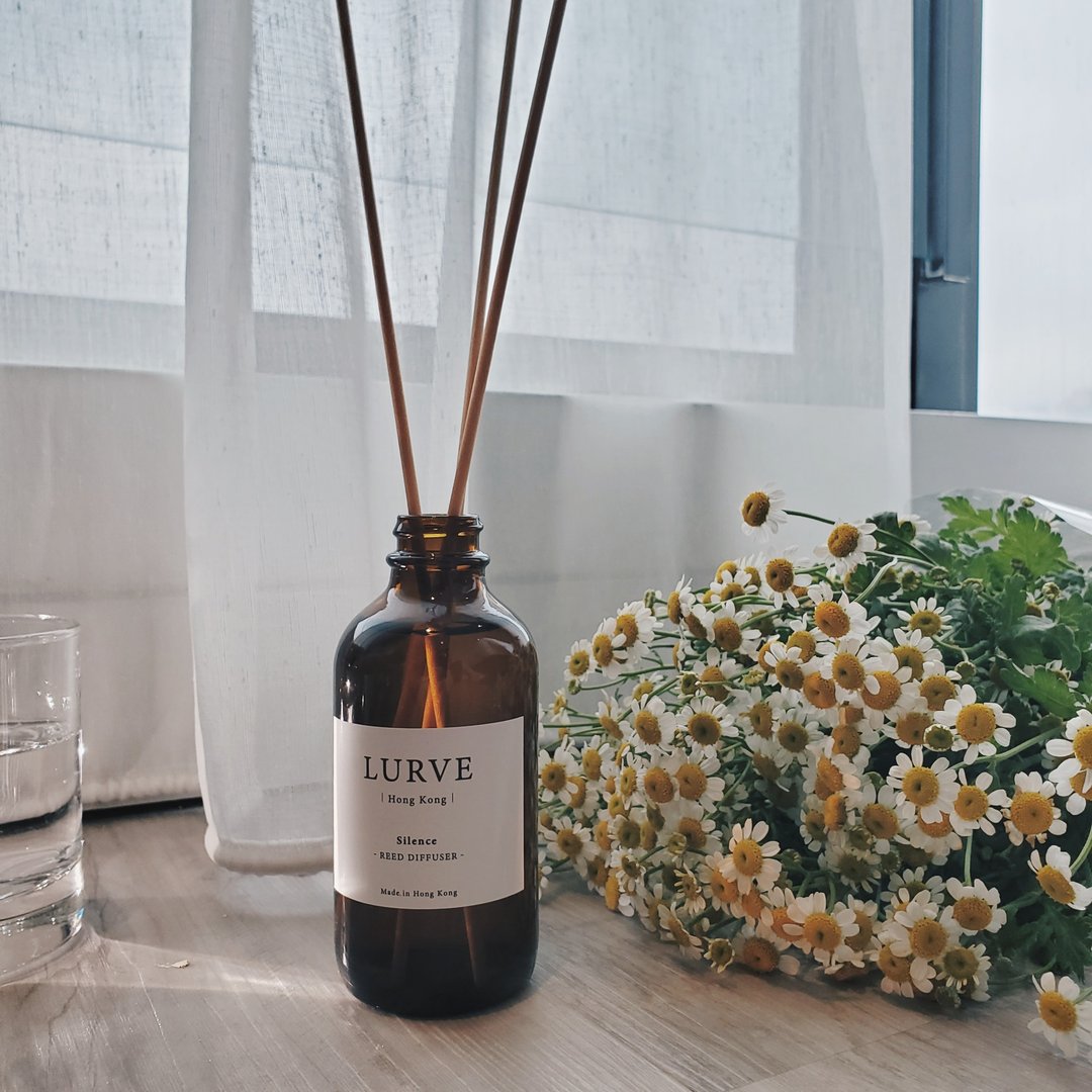 Silence Reed Diffuser 120ml // 梨子小苍兰 香氛扩香瓶 - 香薰/精油/线香 - 精油 