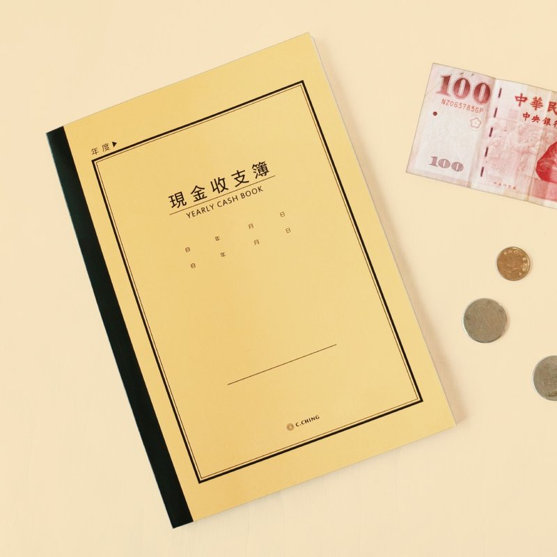 Ching Ching X 简单生活系列 CK-100 18K现金收支本 - 笔记本/手帐 - 纸 