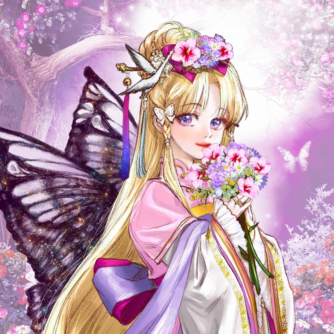 Butterfly Spirit Sticker (5color) - 贴纸 - 纸 