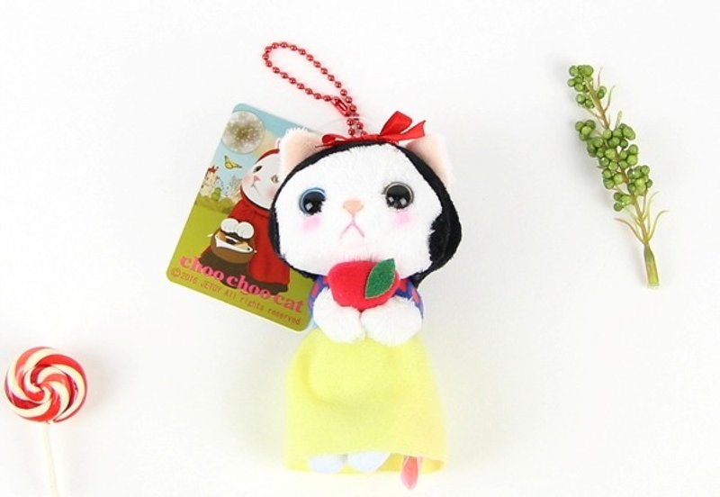 Jetoy,甜蜜猫 Q版 娃娃(12cm)_Snow white J1701103 - 玩偶/公仔 - 其他材质 红色