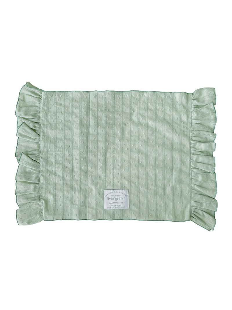 Pom Pom 厨房布巾_抹茶绿 - 餐垫/桌巾 - 棉．麻 绿色