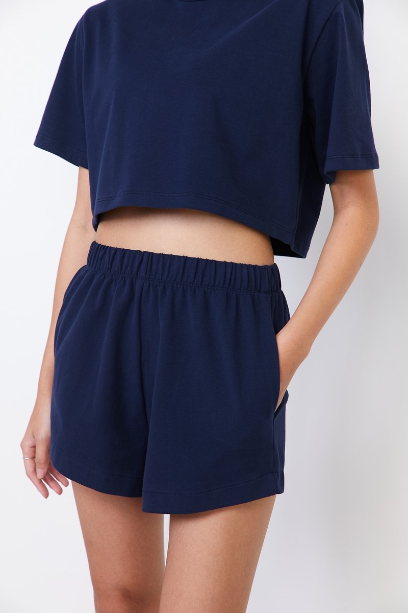 PARK 运动短裤 - 女装短裤 - 棉．麻 多色